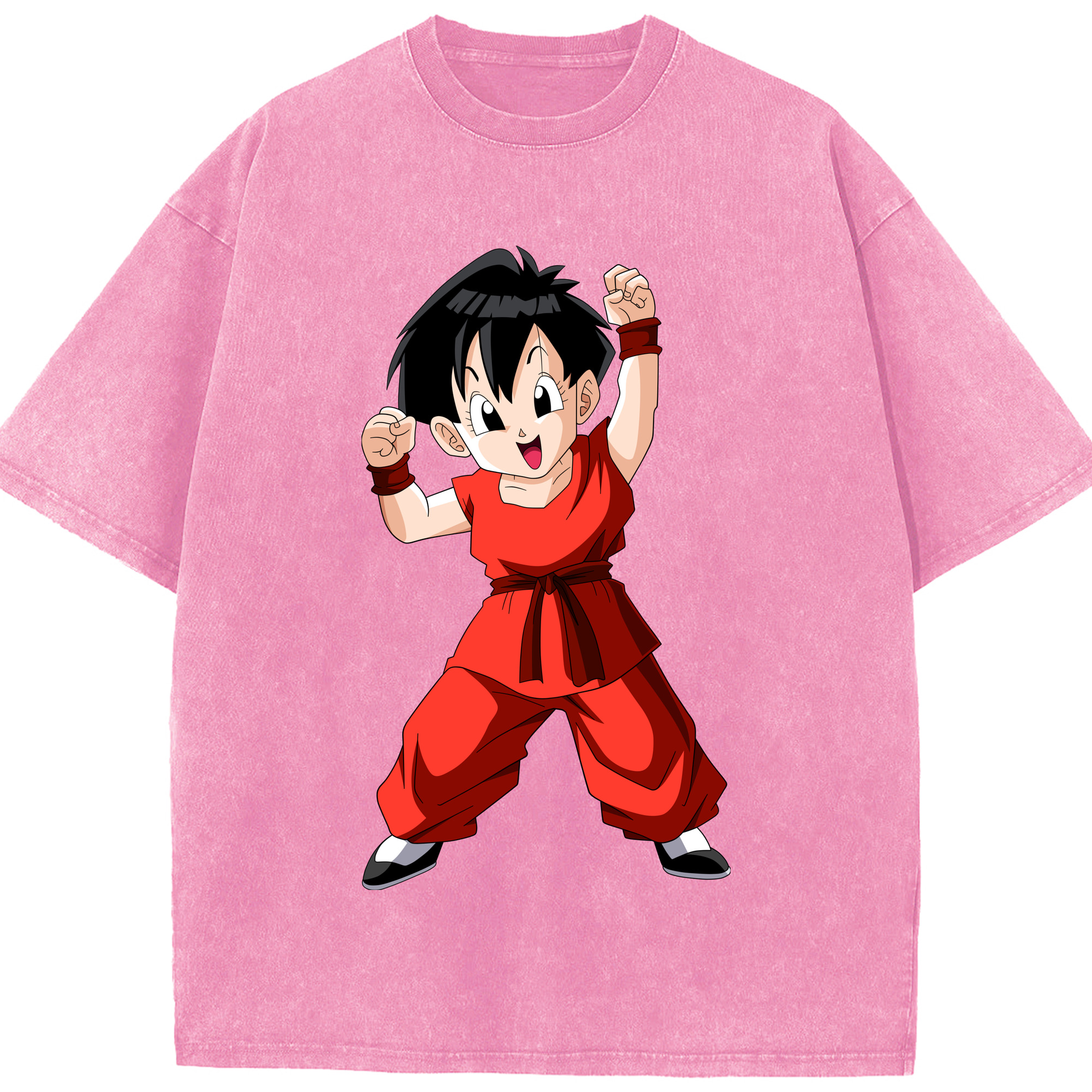 （画像用） ドラゴンボール パン DRAGON BALL Pan 綿100% ヴィンテージ風 半袖Tシャツ（フロントプリント）